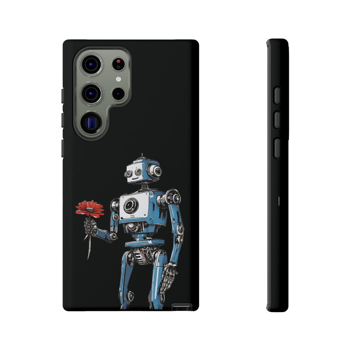 You Never Bring Me Flowers Robot SpaceArt Tough Samsung Galaxy Mobile Cases-welovescifi.net