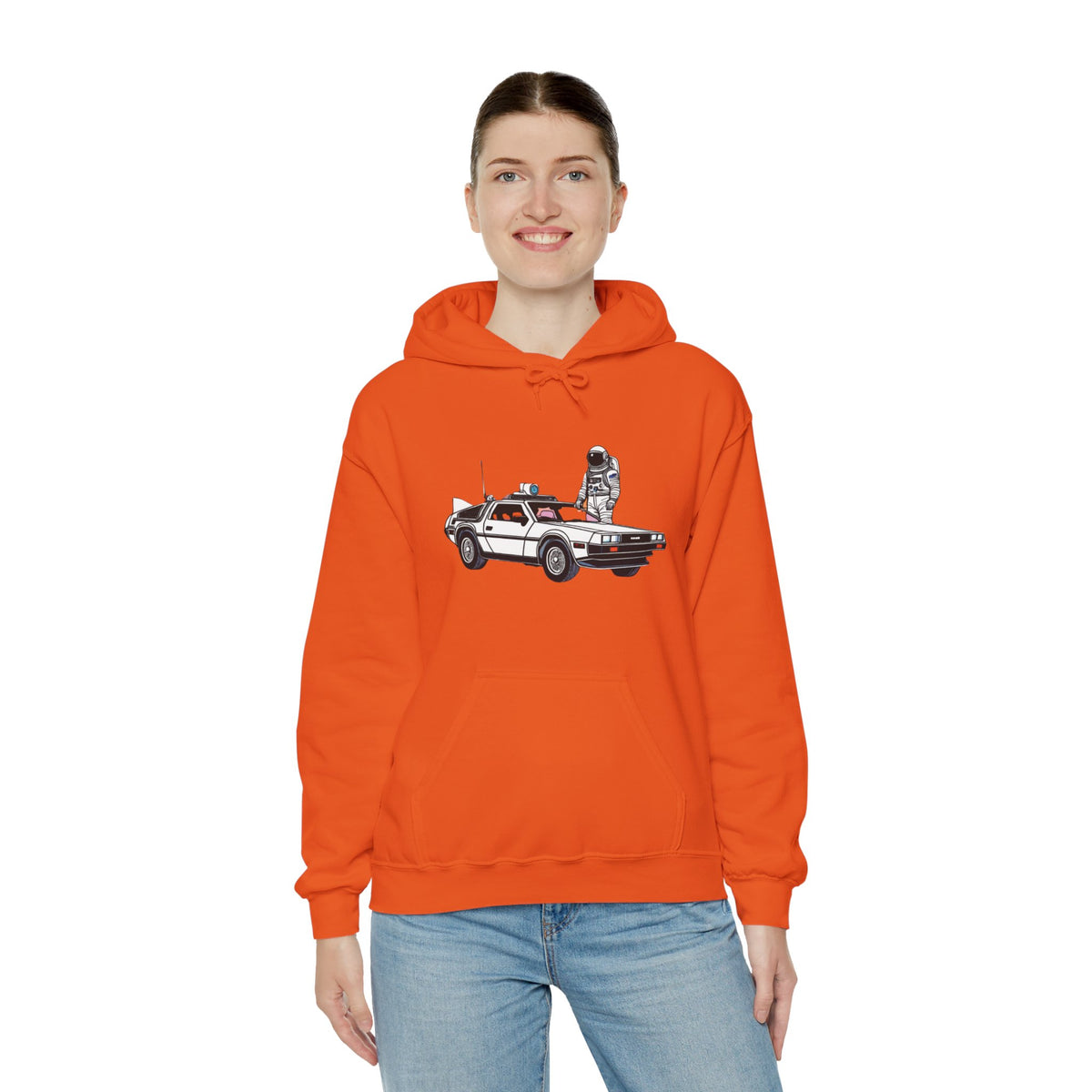 Take a Ride Delorean Astronaut Sci-Fi Hoodie We Love Sci-Fi