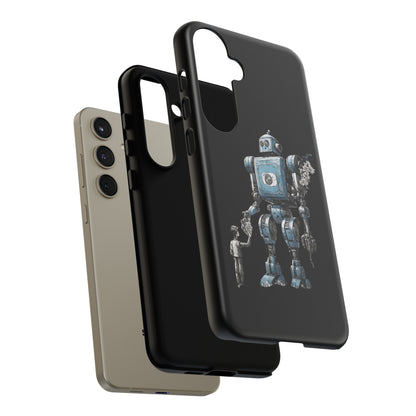 Robot Space Art Samsung Galaxy Case: Tough & Stylish