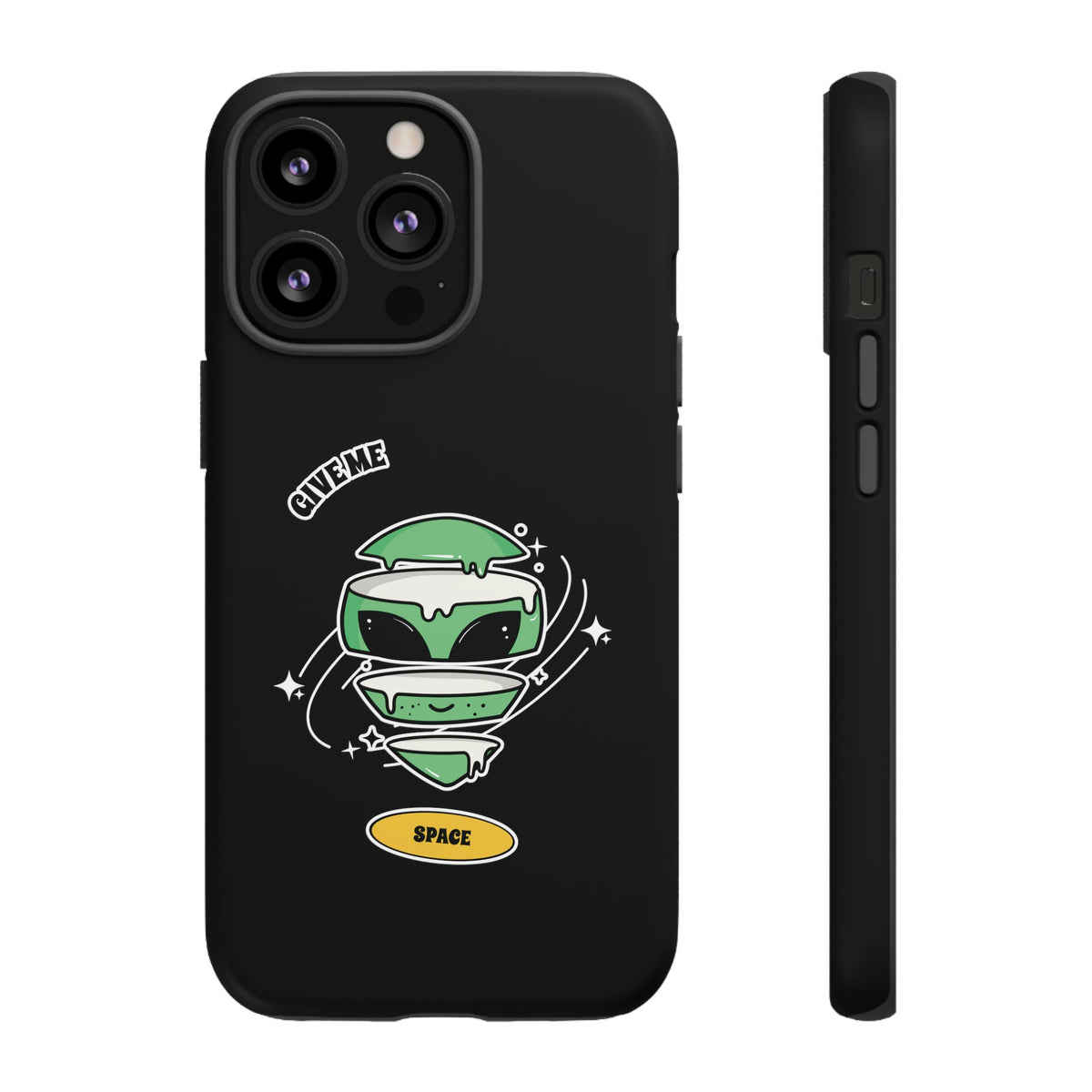 Space Funny UFO Sci-Fi Tough iPhone Mobile Cases-welovescifi