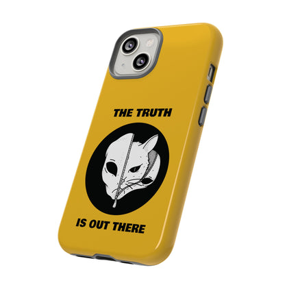 The Truth Is Outthere Funny Cat UFO Tough iPhone Mobile Cases-welovescifi.net