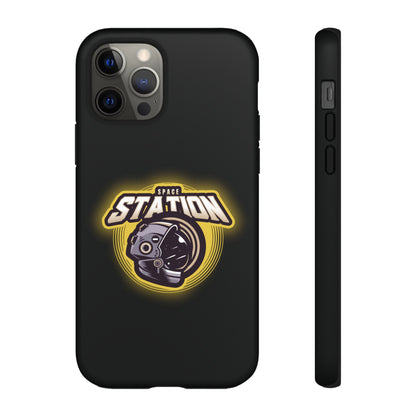 Space Station iPhone Cases Sci-Fi Tough Mobile Protection