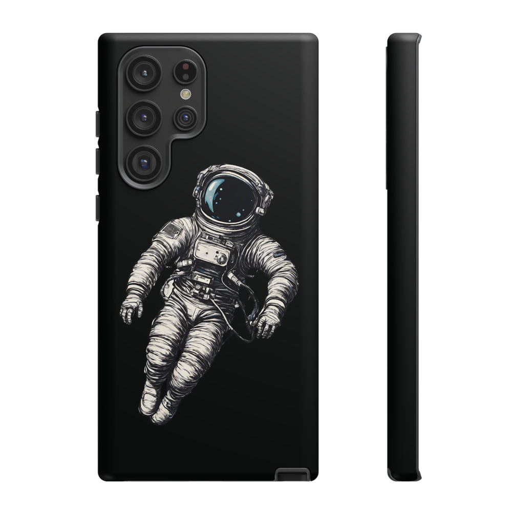 Floating Astronaut SpaceArt Tough Samsung Galaxy Mobile Case