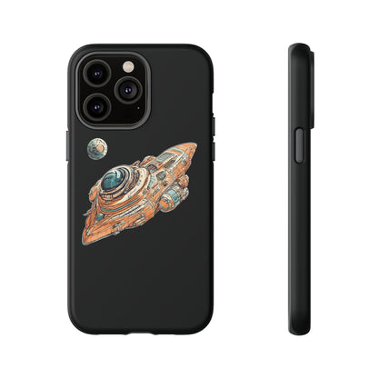 Durable Spaceship-76 Tough iPhone Cases