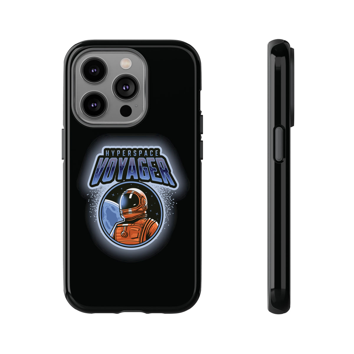 Hyperspace Voyager Astronaut SciFi Tough iPhone Mobile Cases