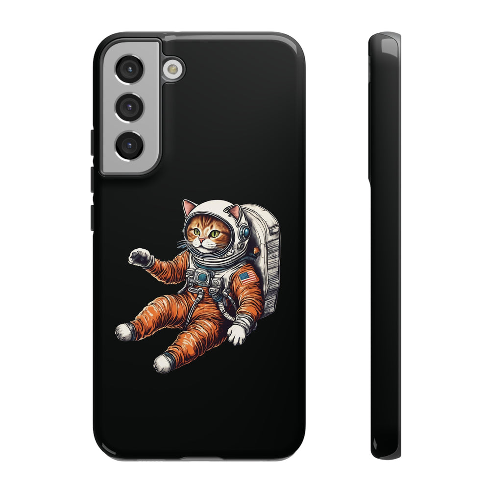 Redhead Spacecat Samsung Galaxy Cases | Mobile Covers