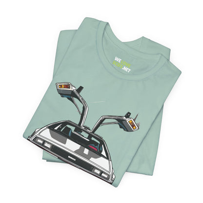 Delorian Sci-Fi T-Shirt | Unique Delorian Sci-Fi Apparel