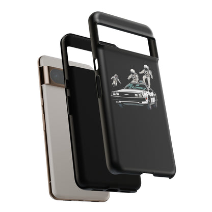 Party in a Delorean Astronaut Google Pixel Mobile Cases 