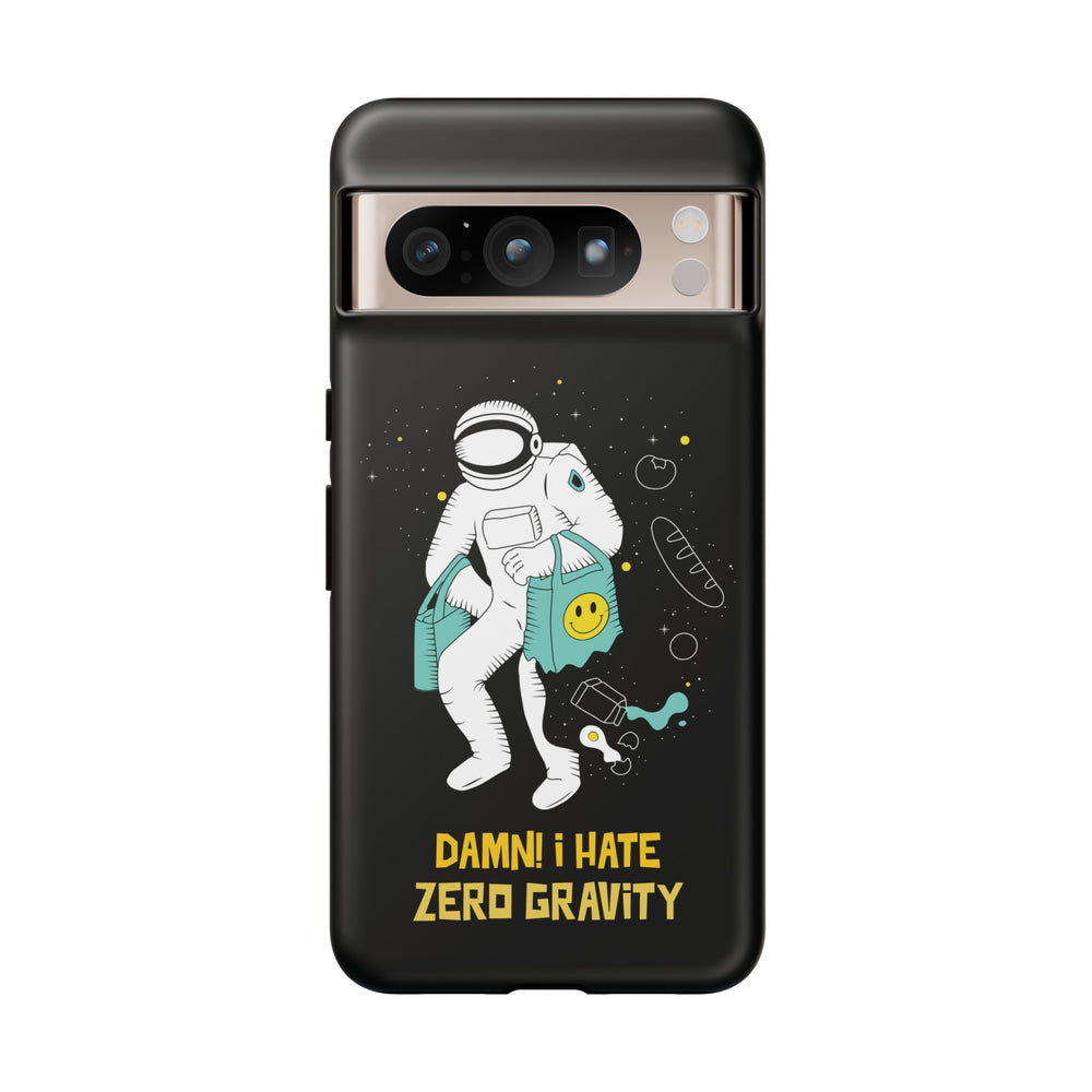 Zero Gravity Funny Astronaut Sci-Fi Tough Google Pixel Mobile Cases-welovescifi.net