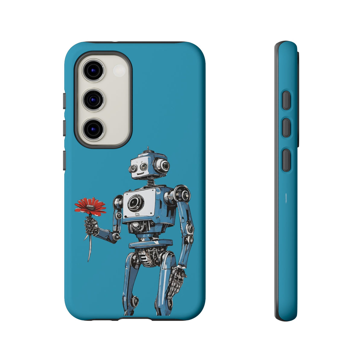 You Never Bring Me Flowers Robot SpaceArt Tough Samsung Galaxy Mobile Cases-welovescifi.net