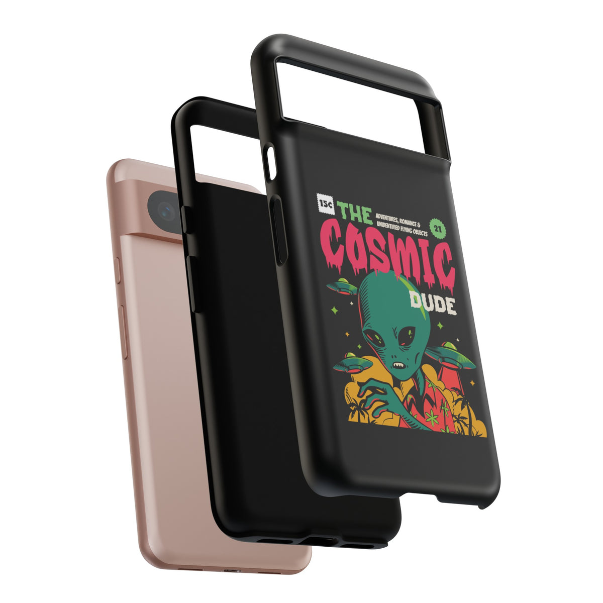 Comic Sci-Fi Mobile Cases | Cosmic Dude Google Pixel Cover