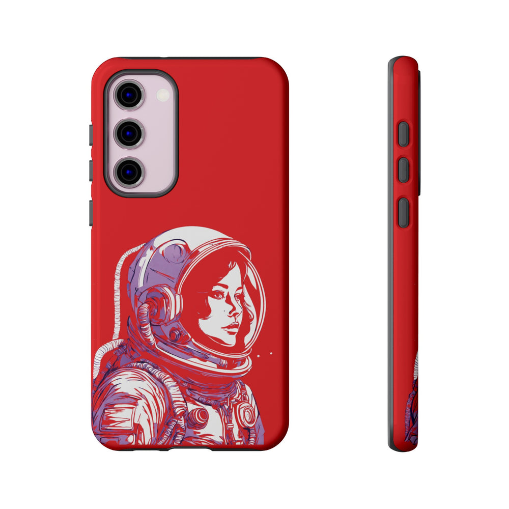 Duotone SpaceGirl SpaceArt Tough Samsung Galaxy Mobile Cases