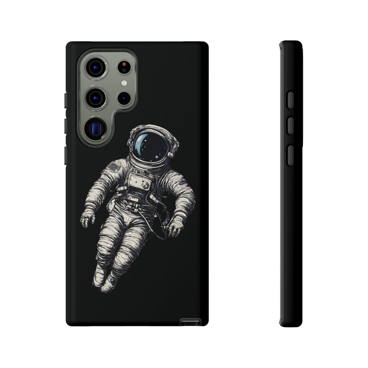 Floating Astronaut SpaceArt Tough Samsung Galaxy Mobile Case