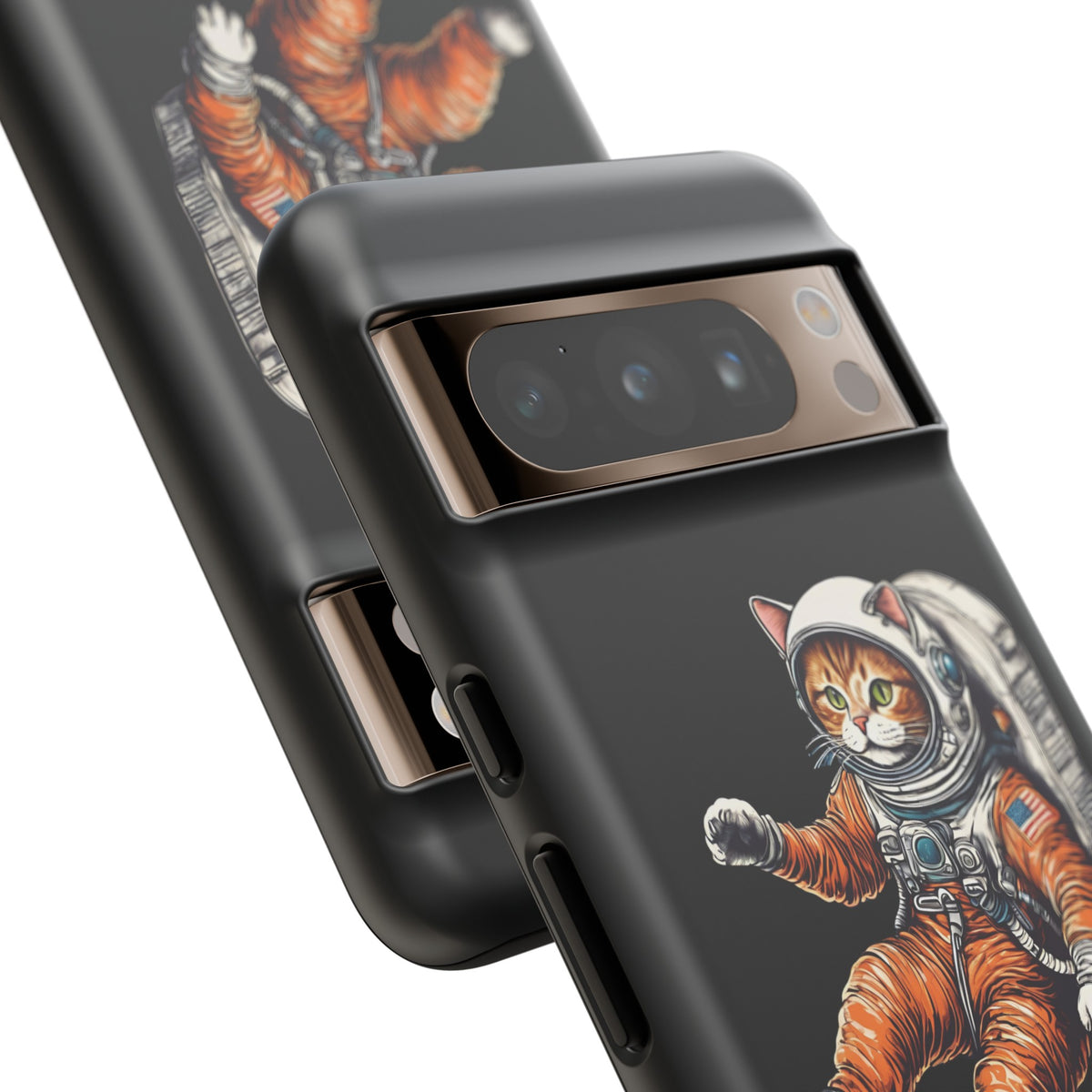 Redhead Spacecat Astronaut Google Pixel Mobile Cases