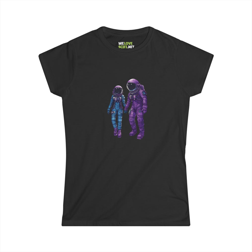 Space Art Tee Astronaut Woman's T-Shirt | SpaceDate No.2