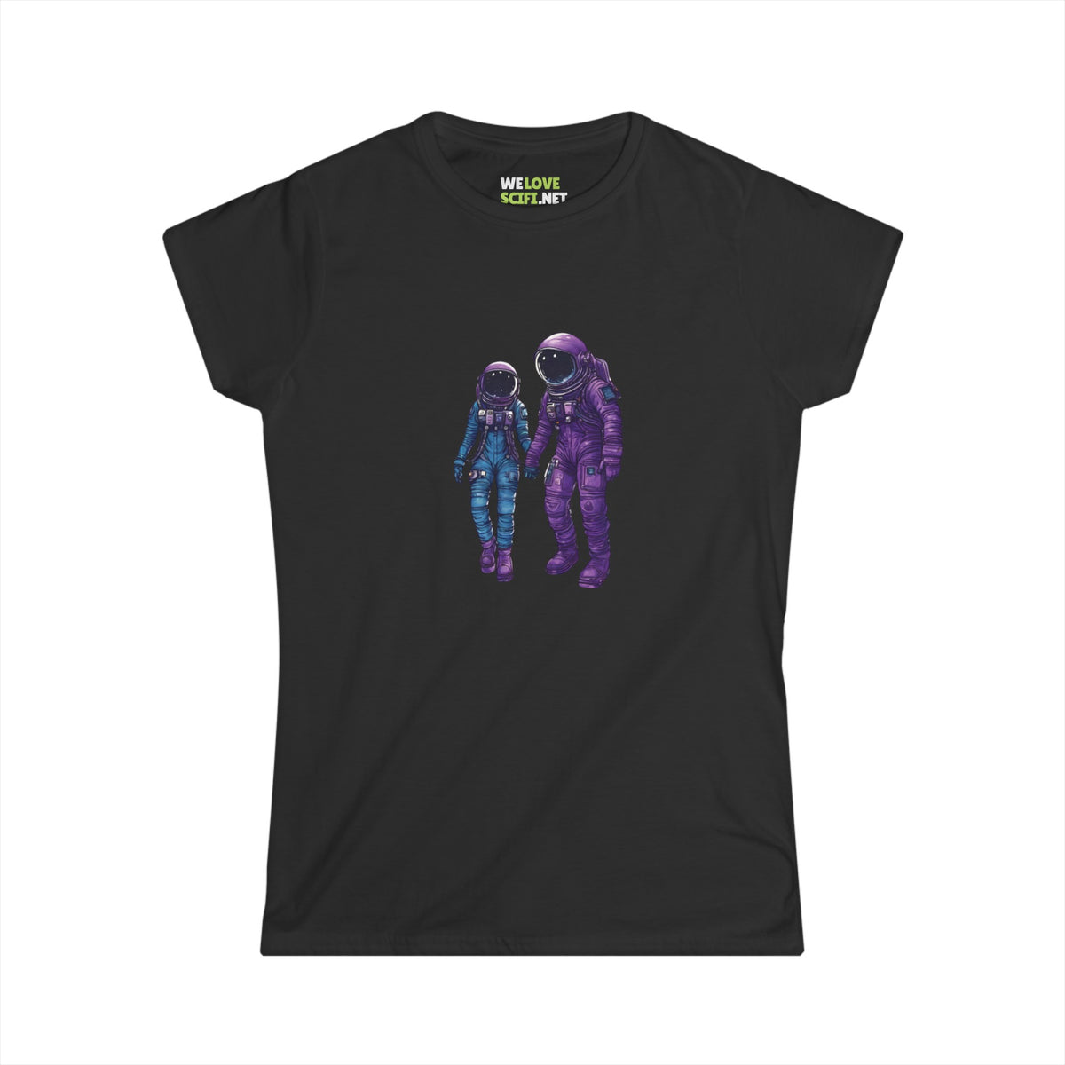 Space Art Tee Astronaut Woman's T-Shirt | SpaceDate No.2