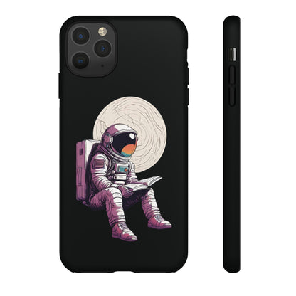 Art Astronaut Tough iPhone Mobile Cases - Read That Book