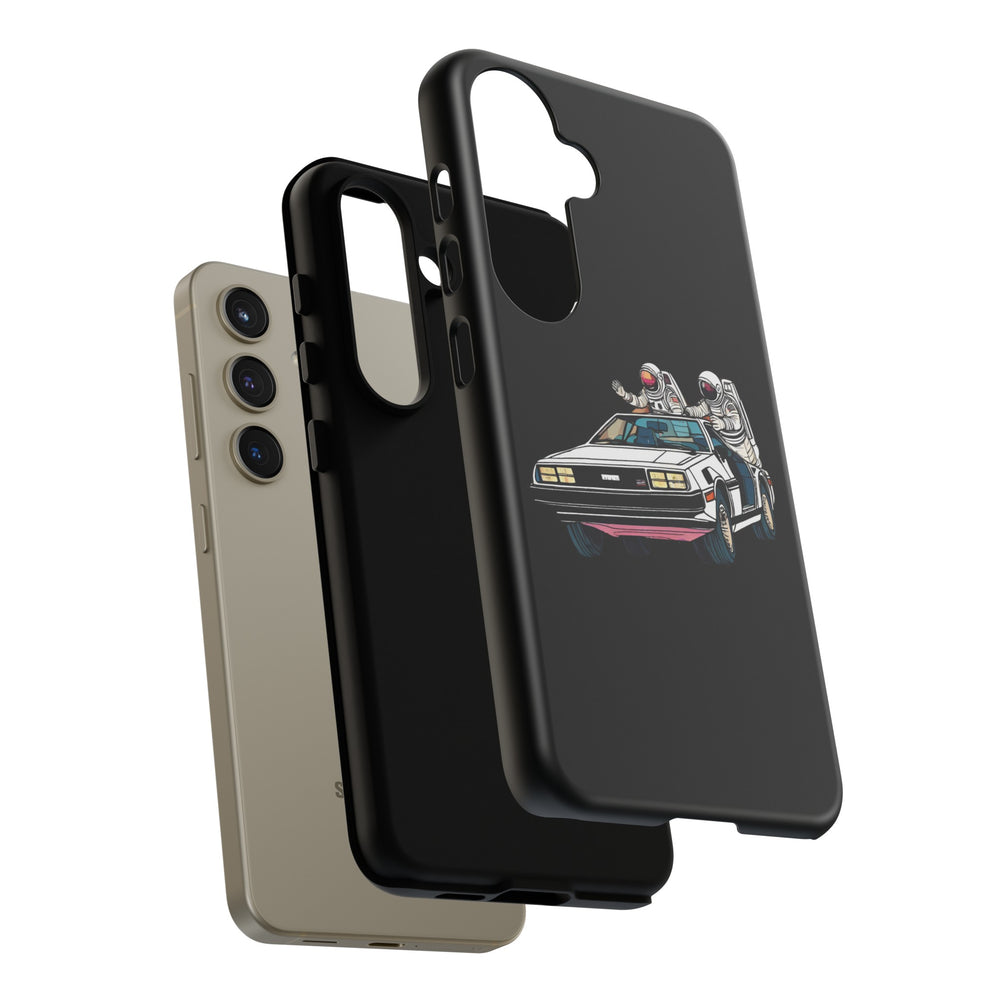 Delorean Party Astronauts Tough Samsung Galaxy Mobile Cases