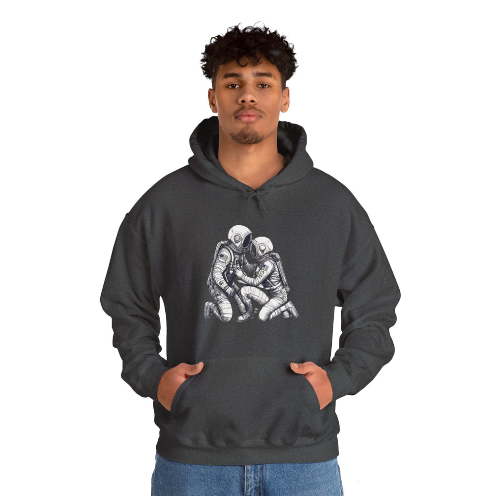 astronut space art hoodie