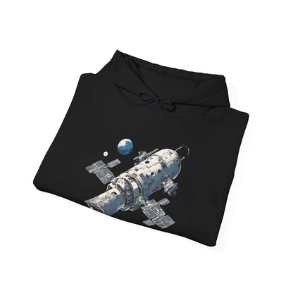 sci-fi hoodie-Spaceship 283 Sci-Fi Hoodie