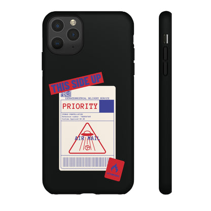 Extraterrestrial Delivery Phone Case - Funny UFO Sci-Fi