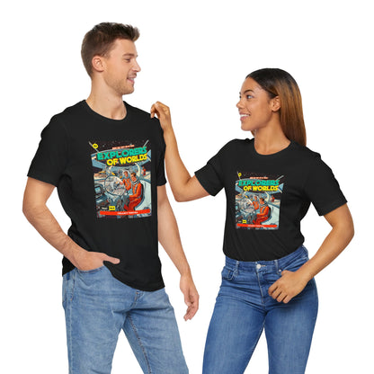 Explorers Of Worlds Retro Sci-Fi T-Shirt-welovescifi.net