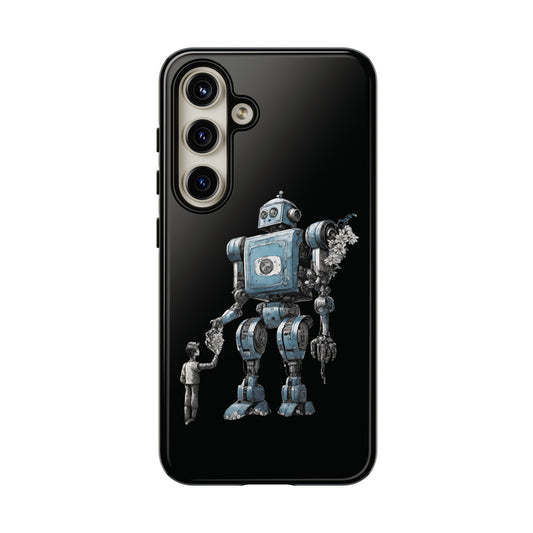 Robot Space Art Samsung Galaxy Case: Tough & Stylish