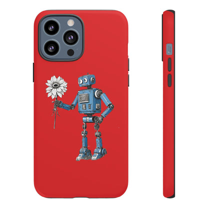 Maybe Baby Robot Spaceart Tough iPhone Mobile Cases