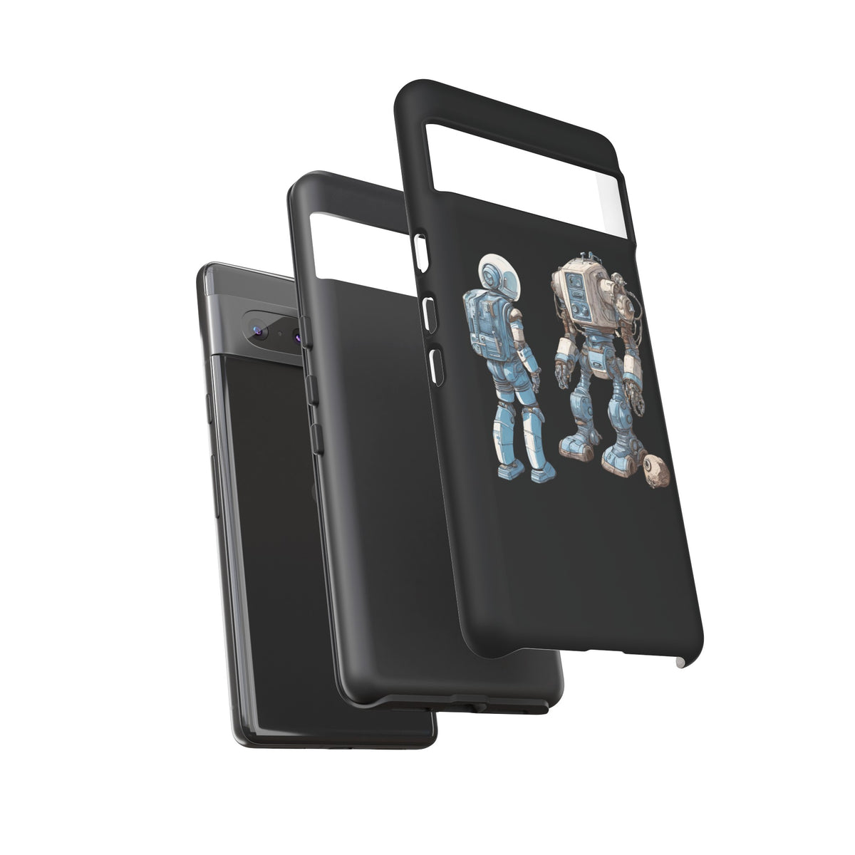 Robot Tough Google Pixel Mobile Cases Durable & Fun Designs