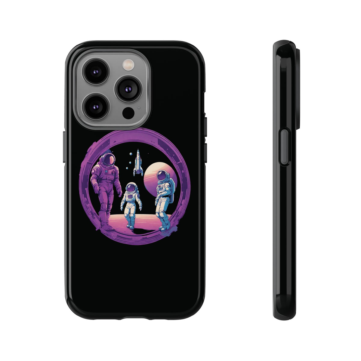 Family Business SpaceArt Sci-Fi Tough iPhone Mobile Cases