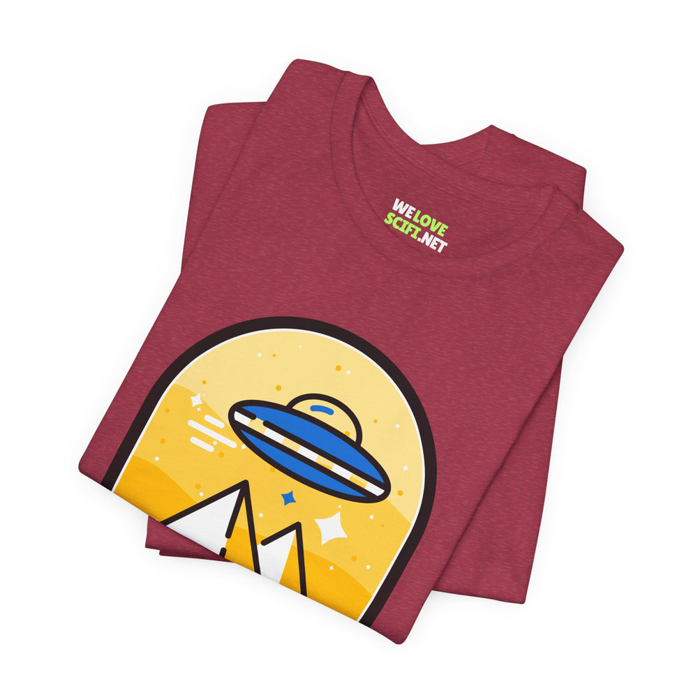 See You Later Earthlings UFO Sci-Fi T-Shirt We Love Sci-Fi