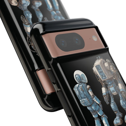 Robot Tough Google Pixel Mobile Cases Durable & Fun Designs