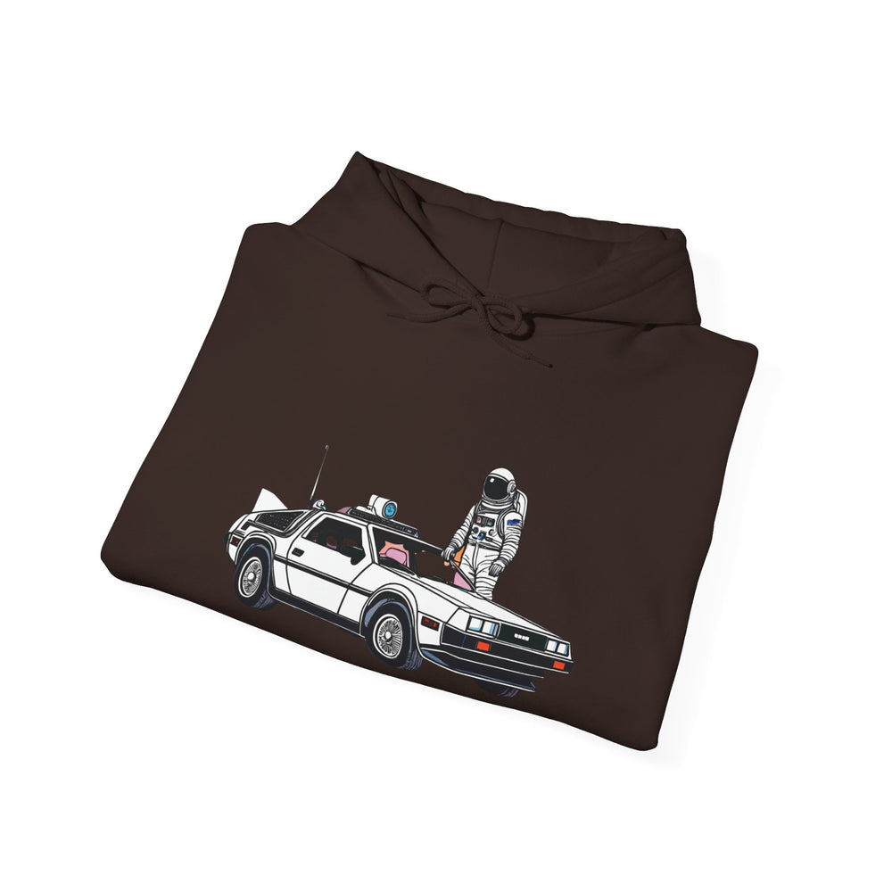 Take a Ride Delorean Astronaut Sci-Fi Hoodie We Love Sci-Fi