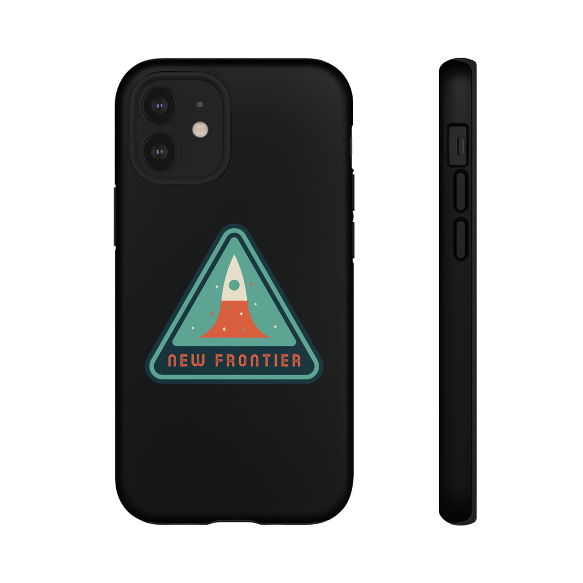 Retro Sci-Fi iPhone Cases New Frontier Tough Mobile Covers