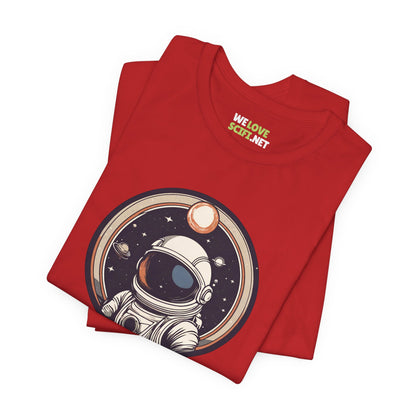 Welcome To Space Age SpaceArt Sci-Fi T-Shirt-welovescifi.net