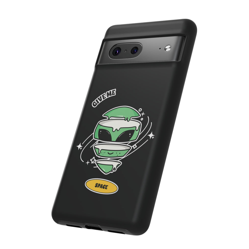 Give Me Space Funny UFO SciFi Tough Google Pixel Mobile Case