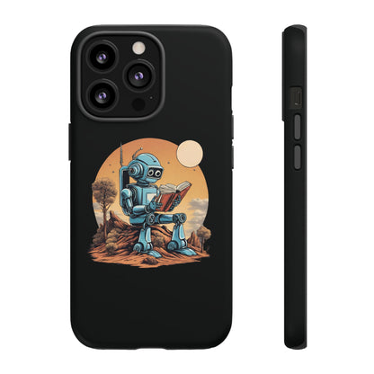 Humans Robot SpaceArt iPhone Cases - Tough Mobile Protection