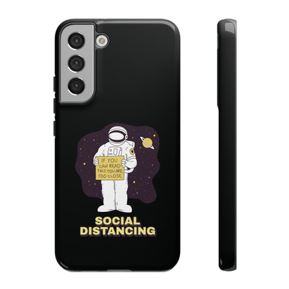 Social Distancing Astronaut Mobile Case