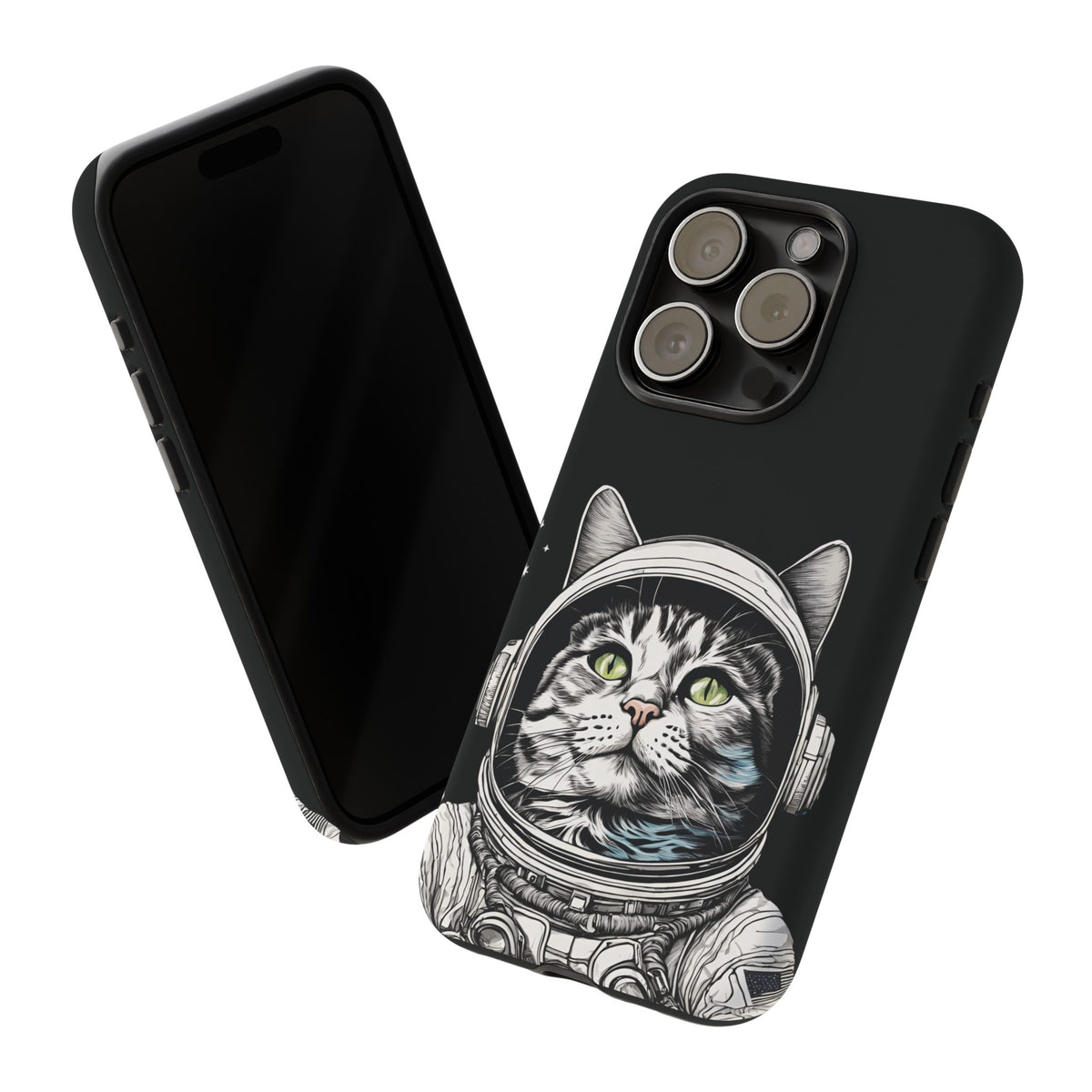 SpaceCat Tough iPhone Mobile Cases - WeLoveSciFi