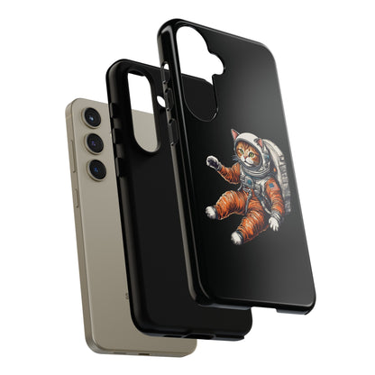 Redhead Spacecat Samsung Galaxy Cases | Mobile Covers