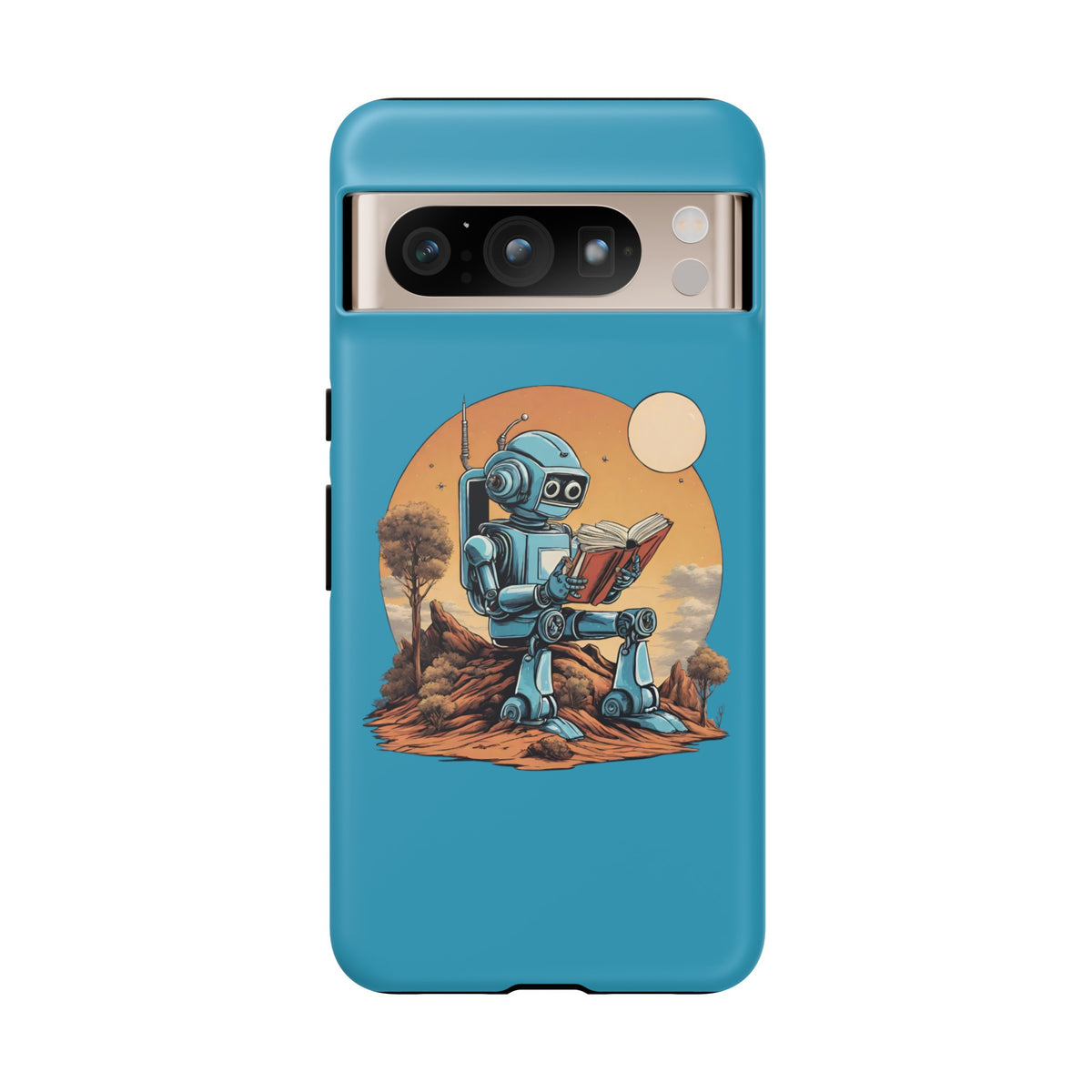 About Humans Robot SpaceArt Tough Google Pixel Mobile Cases