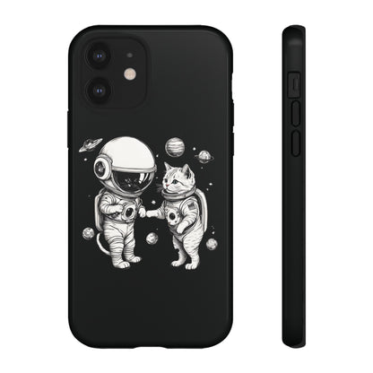 Space Kitties iPhone Cases Astronaut Cat Tough Mobile Cover