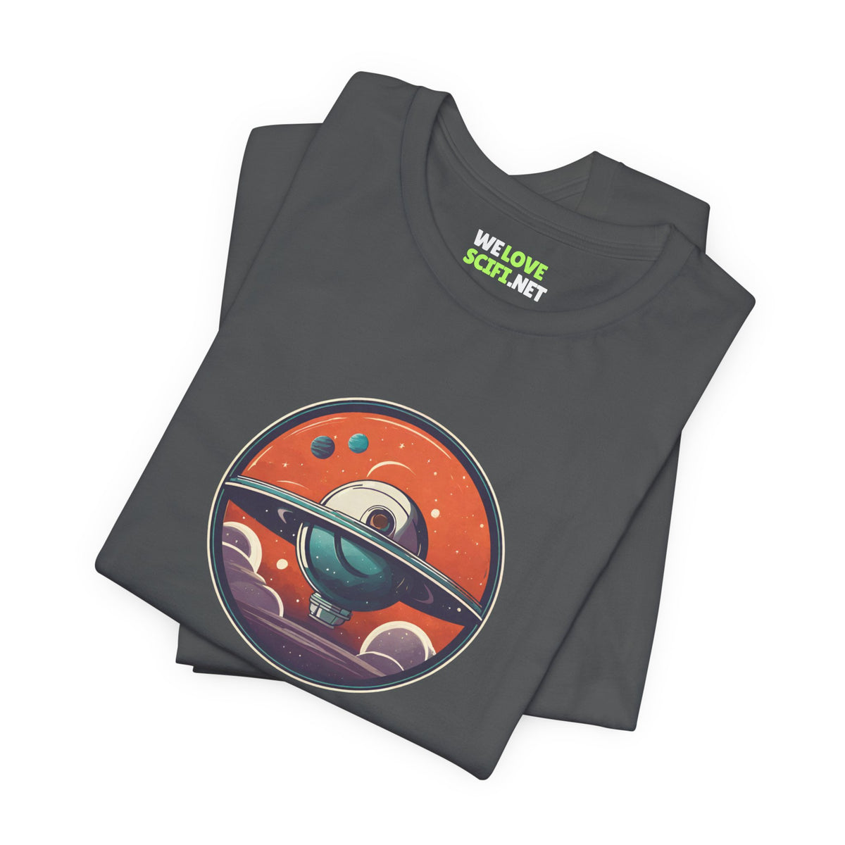 Here To Stay SpaceArt Sci-Fi T-Shirt