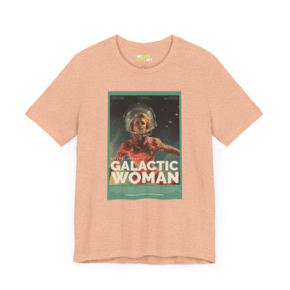 Galactic Woman Retro Sci-Fi T-Shirt-welovescifi.net