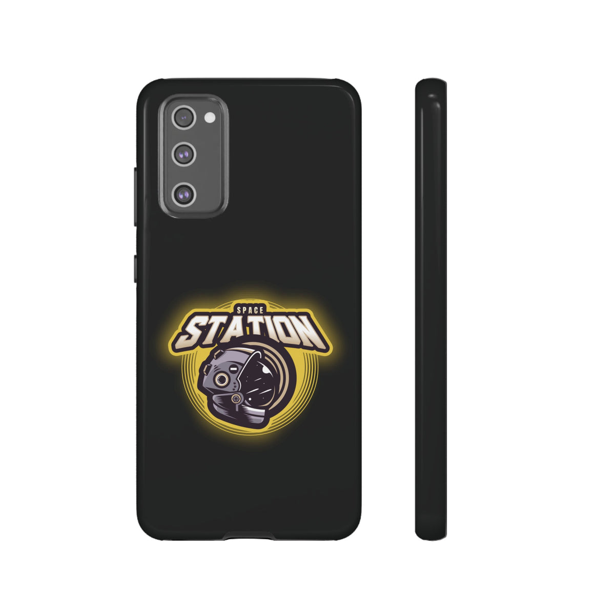 Space Station Astronaut Galaxy Cases