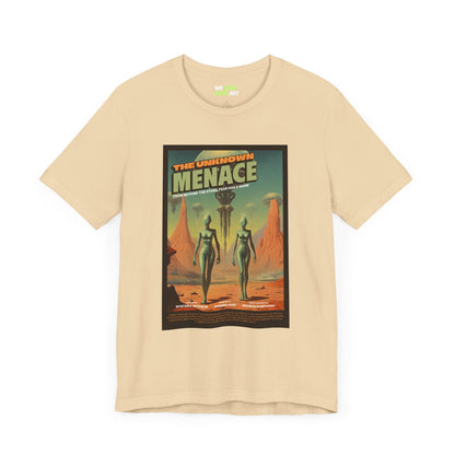 The Unknown Menace Retro Sci-Fi T-Shirt-welovescifi.net