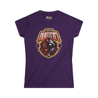 Earth Hunters Astronaut Woman's Tee-welovescifi.net