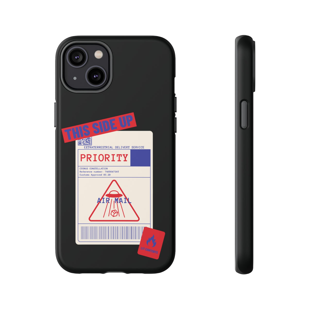 Extraterrestrial Delivery Phone Case - Funny UFO Sci-Fi