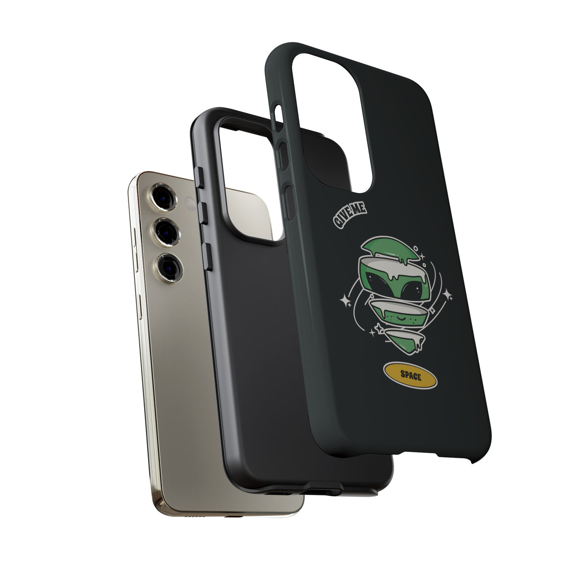 Give Me Space Funny Sci-Fi Tough Samsung Galaxy Mobile Case