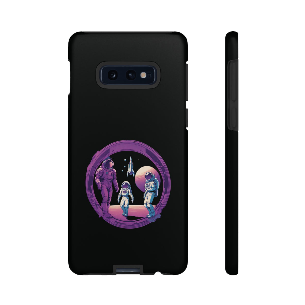 SpaceArt Astronaut Tough Samsung Galaxy Mobile Cases